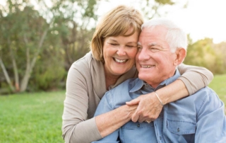 elderly couple